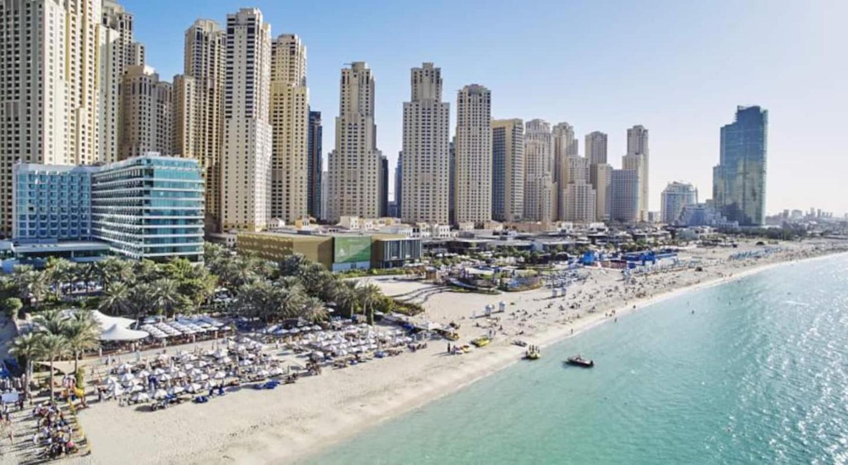 Charming Warm Suite With Amazing Views Of The City Dubai Exterior foto