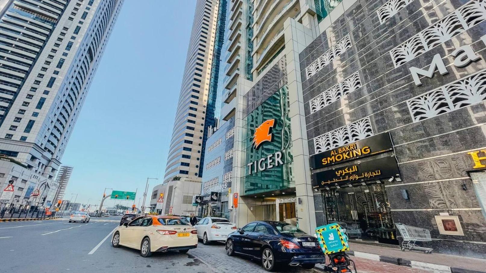 Charming Warm Suite With Amazing Views Of The City Dubai Exterior foto
